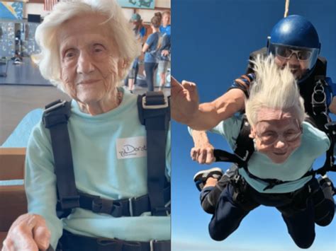 104 Year Old Woman Breaks World Record For Oldest Person To Skydive Says ‘age Is Just A Number