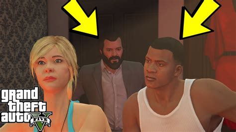 Gta Franklin Has Sex With Tracey Michael Caught Them Youtube