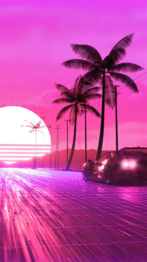 Outrun Phone Wallpapers Wallpapercave Is An Online Community Of