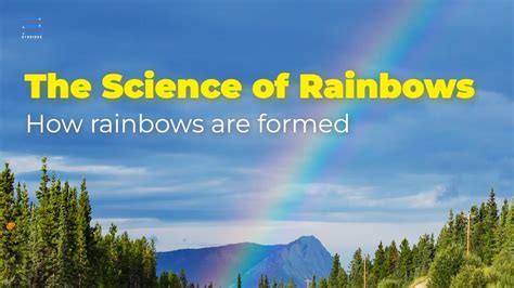 The Science Of Rainbows Explaining How Rainbows Are Formed Types Of Rainbows YouTube