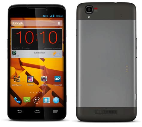 Boost Mobile announces (ZTE) Boost MAX with 5.7-inch display, 3,200mAh ...