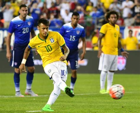 substitute neymar inspires brazil to win over us rediff sports
