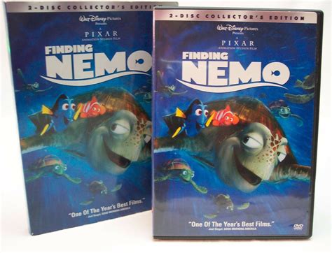 Walt Disney FINDING NEMO DVD 2 Disc Set From 2003 DVDs Blu Ray Discs