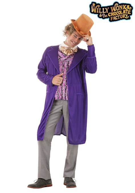 Adult Willy Wonka Costume Willy Wonka Costumes Ubicaciondepersonas