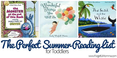 The Perfect Summer Reading List For Toddlers Guest Post Forgetful Momma