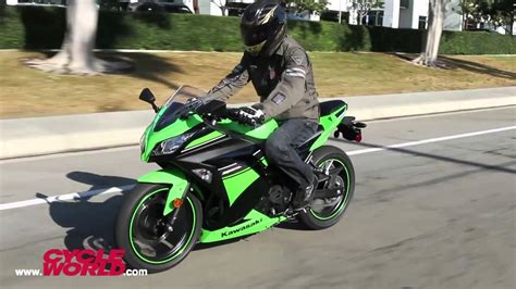 2013 Kawasaki Ninja 300 First Ride Youtube