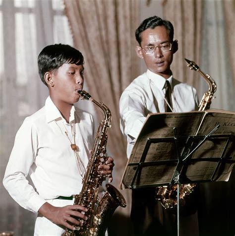 King Bhumibol Jazz Musician — Thailand 1781 1997 A Stamp A Day