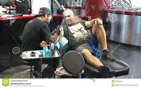 Getting A Tattoo Editorial Stock Photo Image Of Artistic 54406243