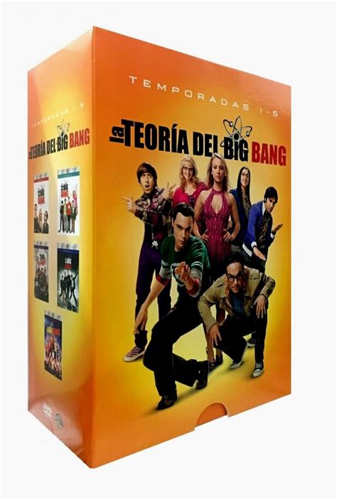 la teoria del big bang theory boxset temporada 1 2 3 4 5 dvd 899 10 en mercado libre