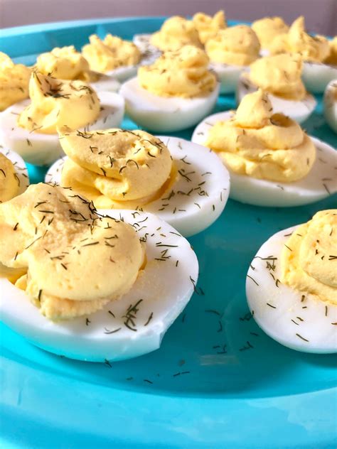 Creamy Deviled Eggs Made With Cream Cheese And Mayo