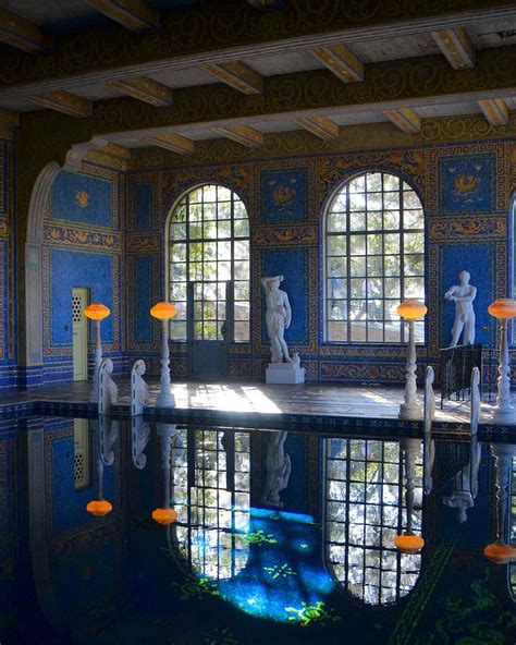 Hearst Castle Roman Pool by Alex Vishnevsky Casas malucas Arte e decoração Ideias de casas
