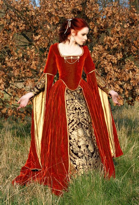 Pin By Katmaren Clothing On My Work Autumn Glory Gown Renaissance