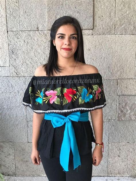 Mexican Blouse Blusa Mexicana Off Shoulder Mexican Party Fiesta