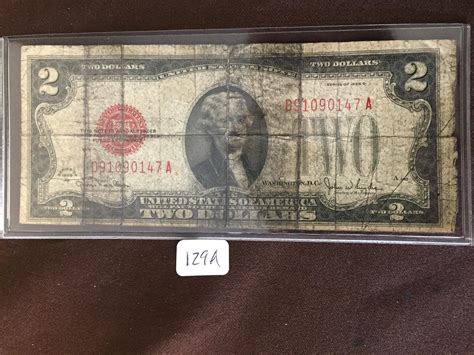 Lot Us Two Dollar Bill Series 1928 G