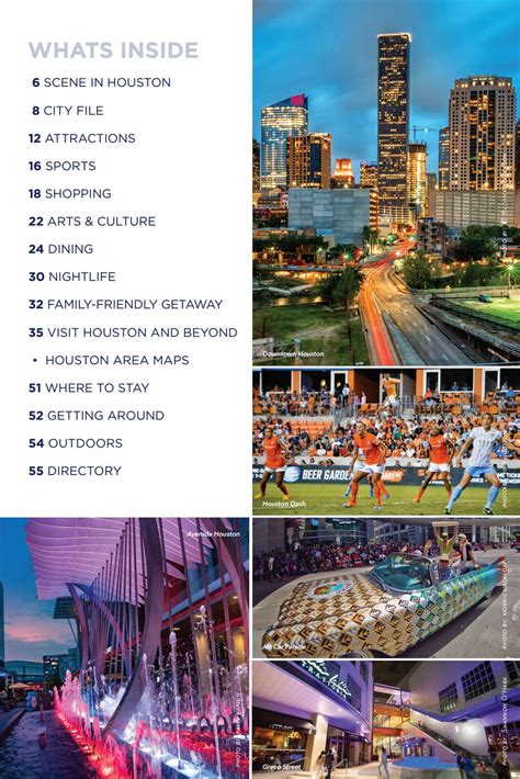 2019 Houston Official Visitors Guide Springsummer By Lure Creative