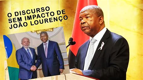 João Lourenço Em Nome De Angola Recebe Lula Da Silva E Discursa Perante A Imprensa Youtube