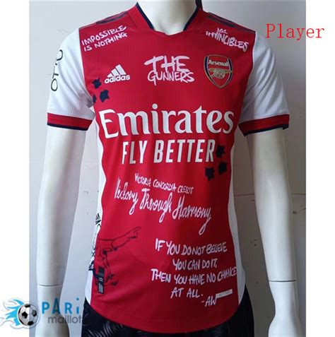 Thailande Maillot Foot Player Version Arsenal Special 2021