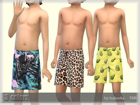 The Sims Resource Swimsuit Child Male