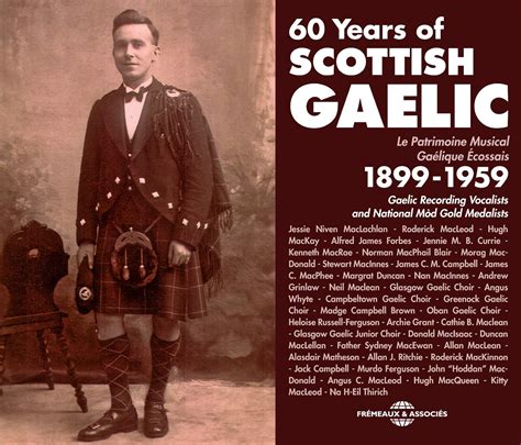 Various 60 Years Of Scottish Gaelic Recording Vocalists 2cd