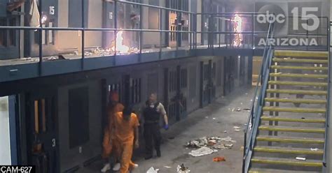 More Mayhem At Lewis Prison New Videos Show Inmates Lighting Fires