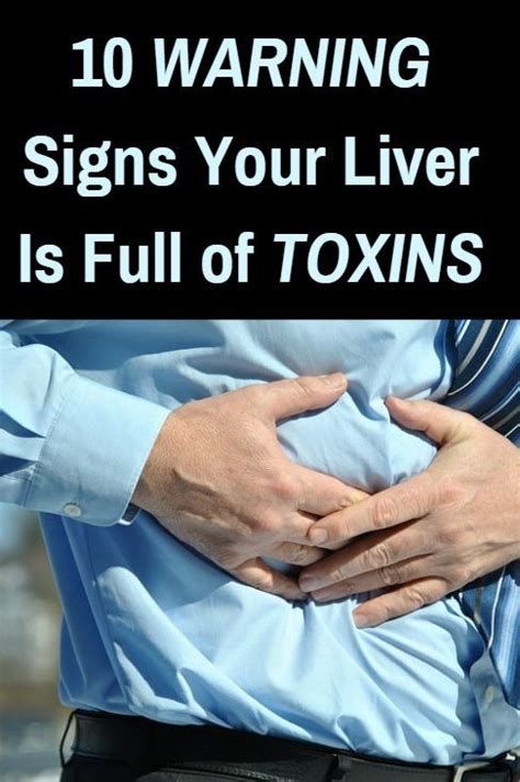 10 Warning Signs Your Liver Is Full of Toxins | Fatty liver symptoms ...