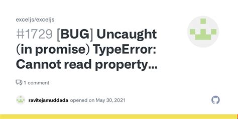 Bug Uncaught In Promise Typeerror Cannot Read Property F Ok Of
