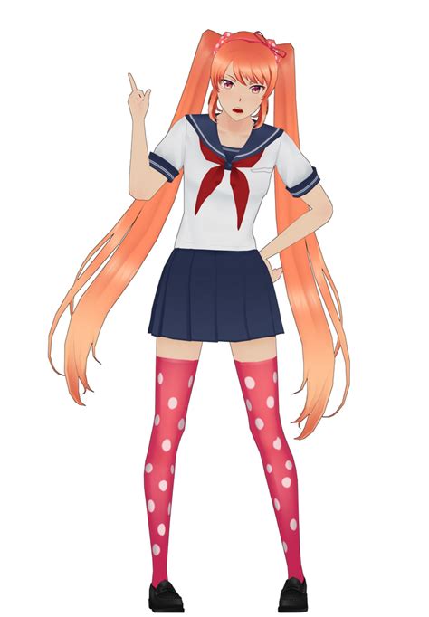 Osana Najimi Model By Itsnoicepotato On Deviantart Yandere Simulator Yandere Simulator