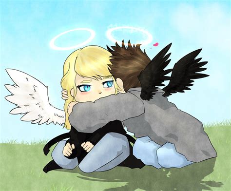 Kawai Angel Hug By Angelwing314 On Deviantart