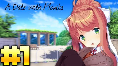 New Cgs A Date With Monika 1 Ddlc Mod Youtube