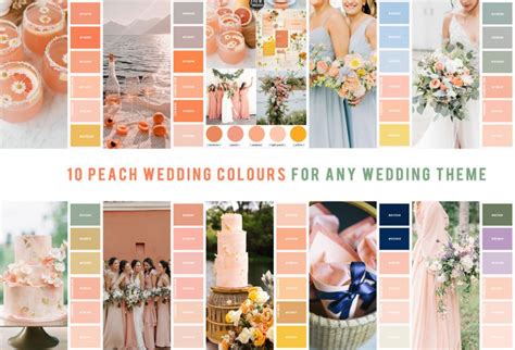 10 Peach Wedding Colours For Any Wedding Theme 1 Fab Mood Wedding