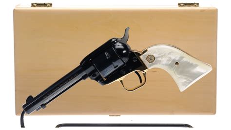 Cased Colt Frontier Scout West Virginia Centennial Revolver Rock