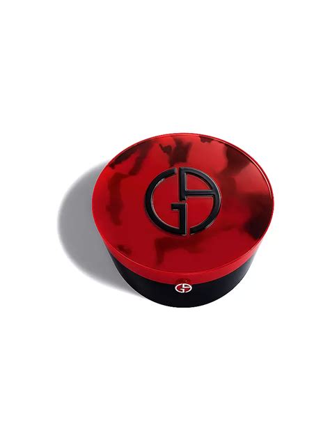 Giorgio Armani Cosmetics Foundationcase Red Cushion To Go Premium