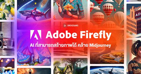 Adobe บุกตลาด Ai เปิดตัว Firefly เป็น Generative Art ใหม่ ที่สร้างภาพ