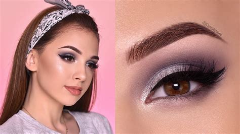 Cool Toned Smokey Eye Makeup Tutorial Chatty Glam Youtube