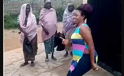 Lady Dancing To Muslim Women Begging Her For Help End Time Celebrities Nigeria