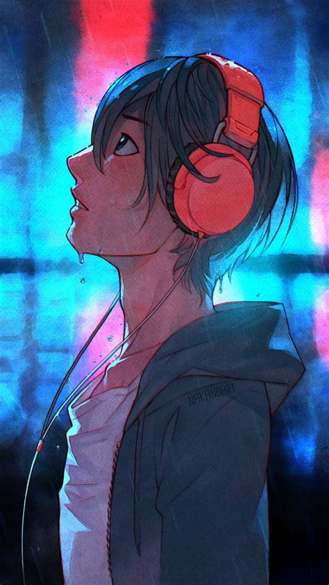 100 Anime Boy With Headphones Wallpaper Hd Myweb