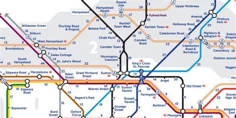 Tfl Releases Walking Map Of The London Underground