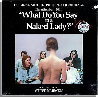 What Do You Say To A Naked Lady Original Soundtrack New 1986 LP