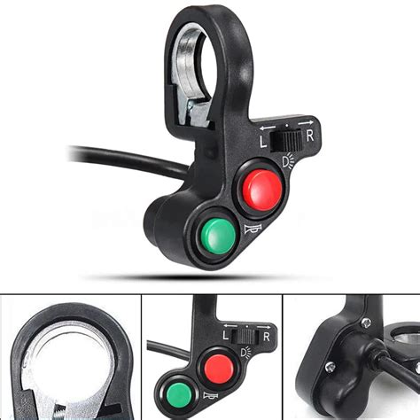 Bc7c Motorcycle Horn Turn Signal Light Switch For 78 Handlebar Dirt