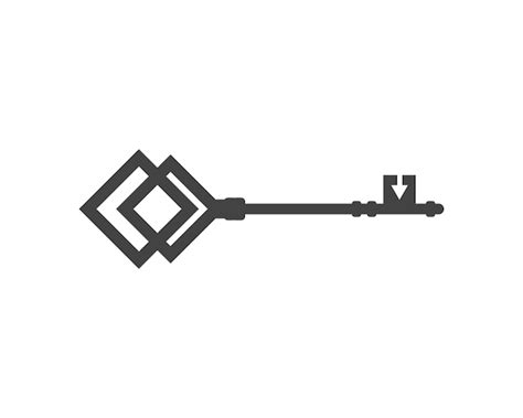 Premium Vector Key Icon Vector Illustration