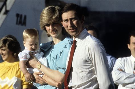 Princess diana, prince charles, and prince william arrive in alice springs, australia. Prince Charles and Princess Diana posed with a young ...
