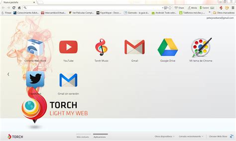 تحميل متصفح الشعلة تورش اخر اصدار Browser Torch