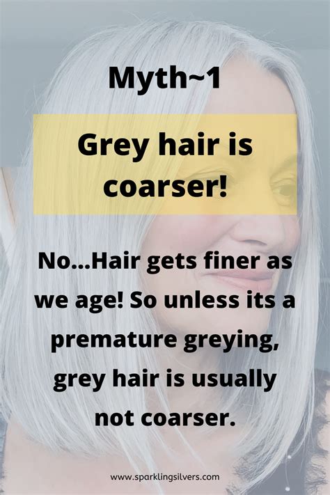 Read Popular Gray Hair Myths In 2020 Hair Myth Grey Hair Thin Fine
