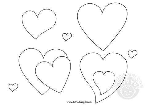 Una cornice in legno per san valentino, personalizzat a con foto e grafica con cuori stilizzati. San Valentino - Cuori da colorare - TuttoDisegni.com