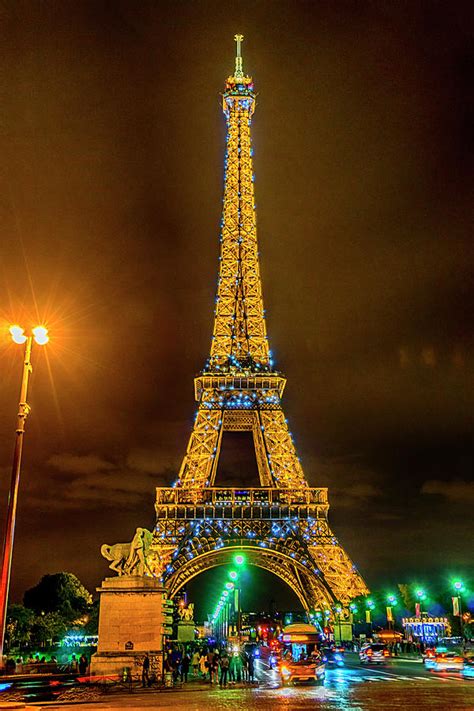 Paris France Eiffel Tower At Night 7kdsc206309102017 Photograph By