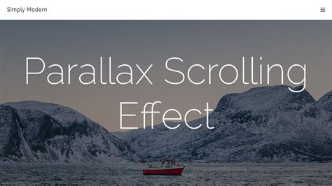 A parallax error is the perceived shift in an object's position as it is viewed from different angles. Parallax Scrolling Effect | With Javscript/jQuery & NO ...