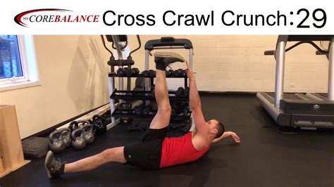 Cross Crawl Crunches Great Abs Exercise Chris Janke Bueno Youtube