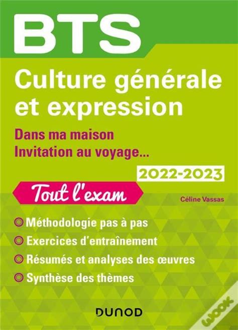 Bts ; Culture Générale Et Expression ; Dans Ma Maison/Thème 2022