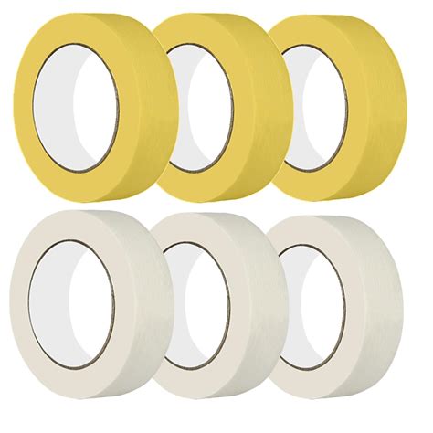 Jayjayup Masking Tape 1 Inch Wide High Adhesion Tape For General