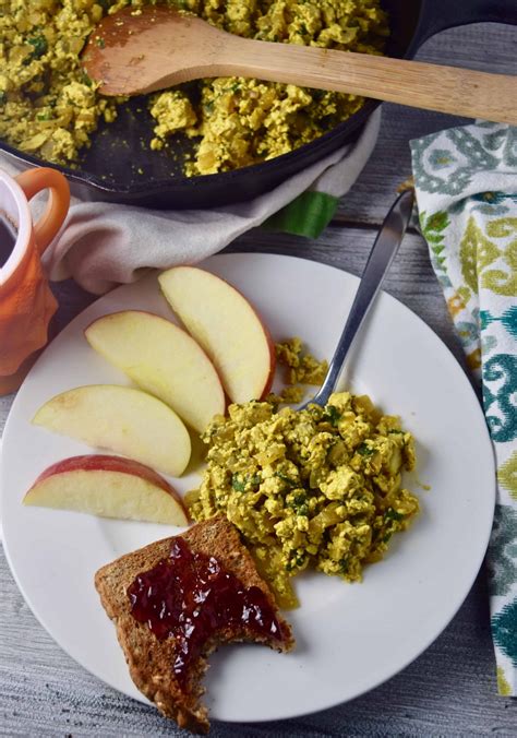 This Tofu Breakfast Scramble Is Easy Hearty Savory Healthy And Comes
